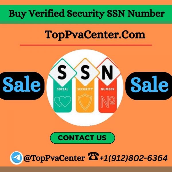 Buy Verified Security SSN Number